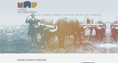 Desktop Screenshot of museoagropontino.it